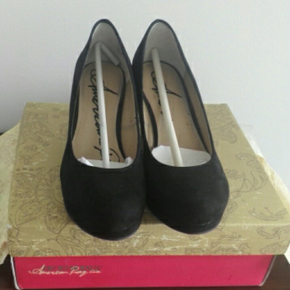 American Rag Black high heel shoes